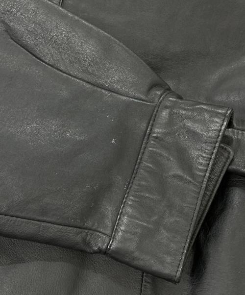 DANIER（ダニエ）DANIER (ダニエ) レザーボンバージャケット ブラック サイズ:Mの古着・服飾アイテム