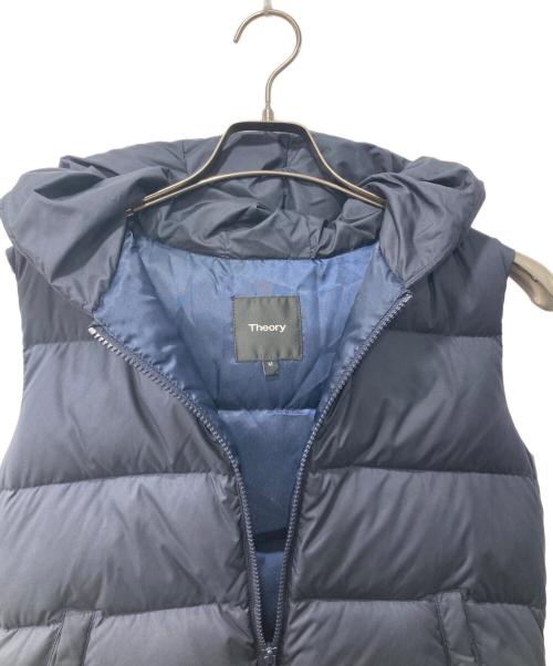 theory（セオリー）theory (セオリー) ダウンベスト ネイビー サイズ:Mの古着・服飾アイテム