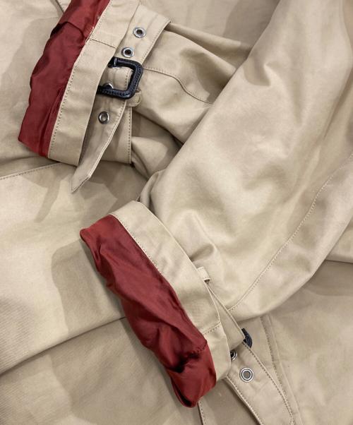 HAVERSACK（ハバーサック）HAVERSACK (ハバーサック) ラグランスリーブトレンチコート ベージュの古着・服飾アイテム