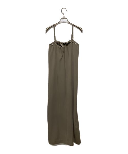 ANDRESD（アンドレスド）ANDRESD (アンドレスド) back sheer gilet set up dress グレー サイズ:Sの古着・服飾アイテム