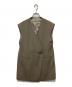 中古・古着 ANDRESD (アンドレスド) back sheer gilet set up dress グレー サイズ:S：8000円