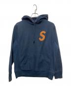 SUPREMEシュプリーム）の古着「Sロゴパーカー/S Logo Hooded Sweatshirt」｜ネイビー