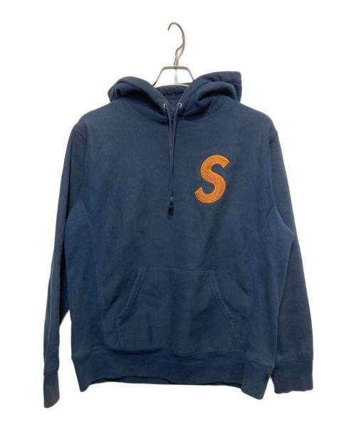 SUPREME（シュプリーム）SUPREME (シュプリーム) Sロゴパーカー/S Logo Hooded Sweatshirt ネイビー サイズ:Mの古着・服飾アイテム