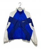 NIKEナイキ）の古着「NSW Re-Issue Woven JACKET/ナイロンジャケット」｜ホワイト×ブルー
