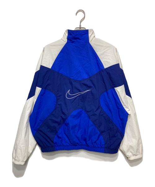 NIKE（ナイキ）NIKE (ナイキ) NSW Re-Issue Woven JACKET/ナイロンジャケット ホワイト×ブルー サイズ:XLの古着・服飾アイテム