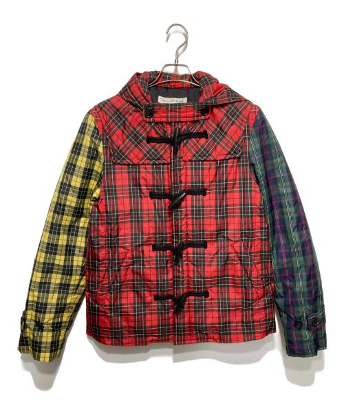 COMME des GARCONS SHIRT（コムデギャルソンシャツ）COMME des GARCONS SHIRT (コムデギャルソンシャツ) 中綿ダッフルジャケット レッド サイズ:Lの古着・服飾アイテム