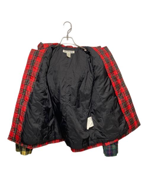 COMME des GARCONS SHIRT（コムデギャルソンシャツ）COMME des GARCONS SHIRT (コムデギャルソンシャツ) 中綿ダッフルジャケット レッド サイズ:Lの古着・服飾アイテム