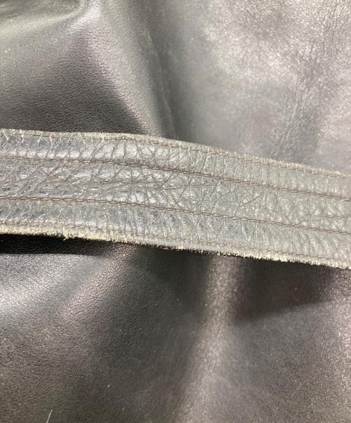 CONFEZIONI MARA（コンフェツィオーニ・マーラ）CONFEZIONI MARA (コンフェツィオーニ・マーラ) USED (ユーズド) 40s‐50s イタリア製 モーターサイクルコート/カーコート ブラック サイズ:56の古着・服飾アイテム