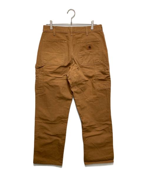 CarHartt（カーハート）CarHartt (カーハート) ウォッシュド ダック ペインターパンツ ブラウン サイズ:32×32の古着・服飾アイテム