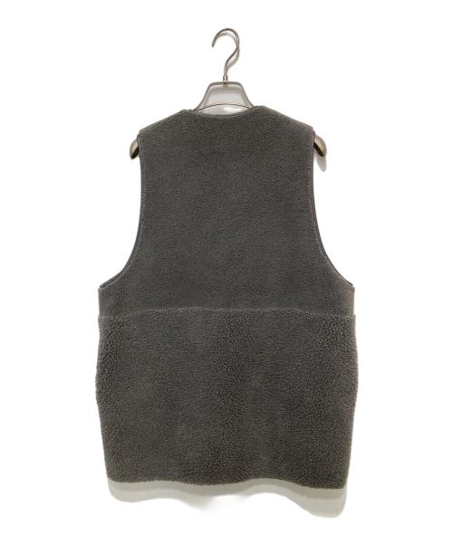 anana（アナナ）anana (アナナ) リバーシブルボアベスト グレー サイズ:Fの古着・服飾アイテム