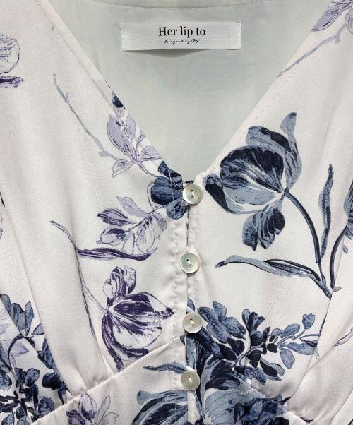 HER LIP TO（ハーリップトゥ）Her lip to (ハーリップトゥ) Full Of Love Long Dress ピンク サイズ:Sの古着・服飾アイテム