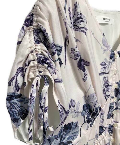 HER LIP TO（ハーリップトゥ）Her lip to (ハーリップトゥ) Full Of Love Long Dress ピンク サイズ:Sの古着・服飾アイテム