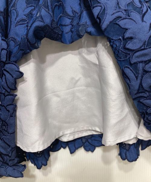 GRACE CONTINENTAL（（グレースコンチネンタル）GRACE CONTINENTAL (（グレースコンチネンタル) ノースリーブワンピース ネイビー サイズ:34の古着・服飾アイテム