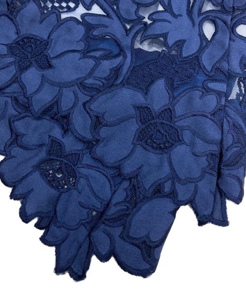 GRACE CONTINENTAL（（グレースコンチネンタル）GRACE CONTINENTAL (（グレースコンチネンタル) ノースリーブワンピース ネイビー サイズ:34の古着・服飾アイテム