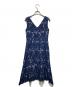 GRACE CONTINENTAL (（グレースコンチネンタル) ノースリーブワンピース ネイビー サイズ:34：4000円