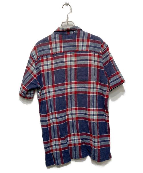 Patagonia（パタゴニア）Patagonia (パタゴニア) A/Cシャツ ネイビー サイズ:Lの古着・服飾アイテム