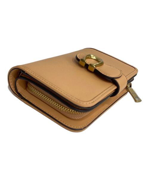 COACH（コーチ）COACH (コーチ) タビー ミディアム ウォレット ベージュの古着・服飾アイテム