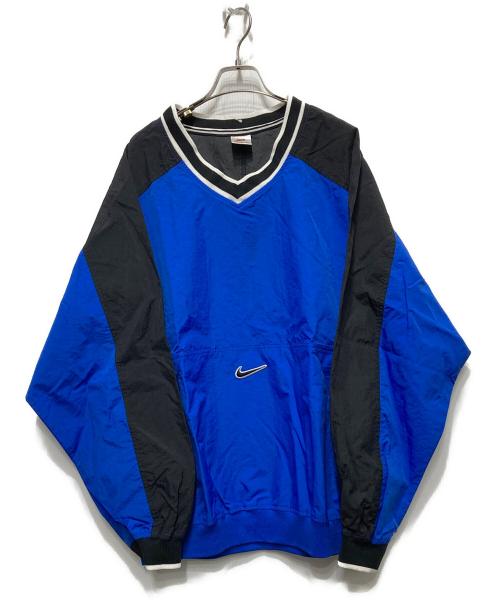 NIKE（ナイキ）NIKE (ナイキ) 90'sナイロンプルオーバー ブルー サイズ:Lの古着・服飾アイテム
