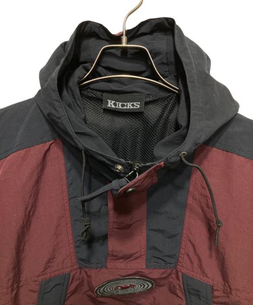 KICKS（キックス）KICKS (キックス) アノラックパーカー ブラック サイズ:不明の古着・服飾アイテム