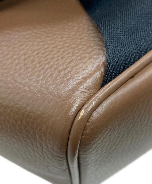 COACH（コーチ）COACH (コーチ) トンプソン バックパック シグネチャー ジャカード ウィズ ヴァーシティ ストライプ/リュック ブラウンの古着・服飾アイテム