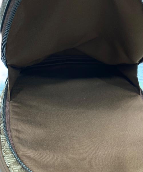 COACH（コーチ）COACH (コーチ) トンプソン バックパック シグネチャー ジャカード ウィズ ヴァーシティ ストライプ/リュック ブラウンの古着・服飾アイテム