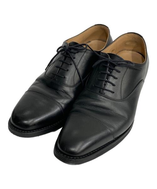 SCOTCH GRAIN（スコッチグレイン）SCOTCH GRAIN (スコッチグレイン) ストレートチップシューズ ブラック サイズ:25 1/2の古着・服飾アイテム