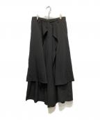 ellno losetエルノロゼット）の古着「ロングスカンツ」｜ブラック