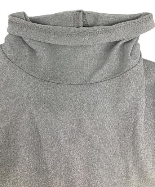 crewre（クルー）crewre (クルー) ディープネックインナーセットワンピース グレー×ホワイト サイズ:2の古着・服飾アイテム