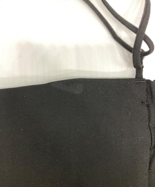 crewre（クルー）crewre (クルー) ボックスタックキャミワンピース ブラック サイズ:2の古着・服飾アイテム