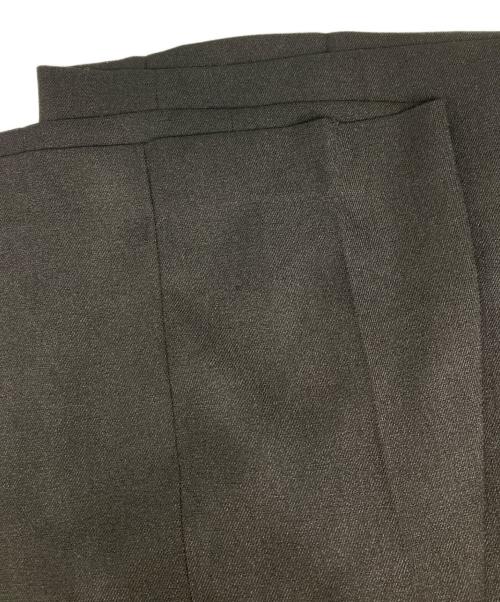 crewre（クルー）crewre (クルー) サイドタックスラブワイドパンツ ブラック サイズ:2の古着・服飾アイテム