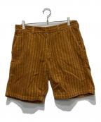 SUPREMEシュプリーム）の古着「太畝ロープコーデュロイ ワーク ショーツ」｜ブラウン