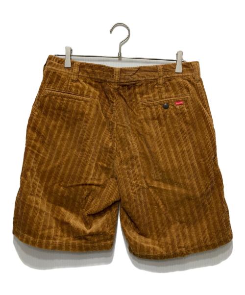SUPREME（シュプリーム）Supreme (シュプリーム) 太畝ロープコーデュロイ ワーク ショーツ ブラウン サイズ:32の古着・服飾アイテム