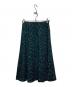 MACKINTOSH LONDON (マッキントッシュ ロンドン) スクラッチドットプリントスカート グリーン サイズ:36：5000円