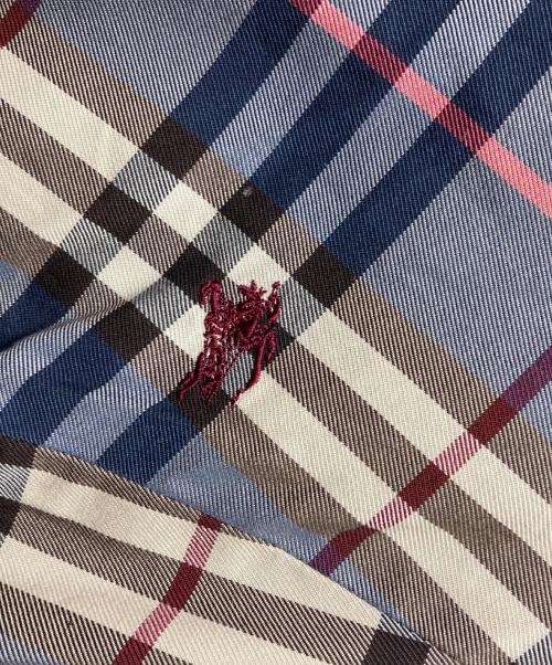 BURBERRY BLUE LABEL（バーバリー ブルー レーベル）BURBERRY BLUE LABEL (バーバリー ブルー レーベル) ノヴァチェックノースリーブワンピース ネイビー サイズ:36の古着・服飾アイテム