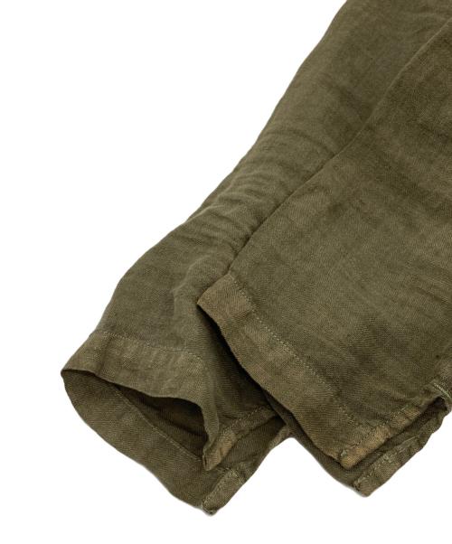 KAPITAL（キャピタル）KAPITAL (キャピタル) KOUNTRY/リネンワンピース オリーブの古着・服飾アイテム