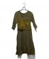 KAPITAL（キャピタル）の古着「KOUNTRY/リネンワンピース」｜オリーブ