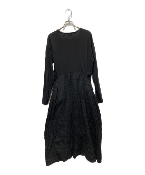 KAPITAL（キャピタル）KAPITAL (キャピタル) コットンワンピース ブラック サイズ:1の古着・服飾アイテム