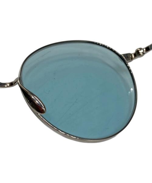 Ayame（アヤメ）Ayame (アヤメ) MANRAY/ブリッジサングラス シルバー サイズ:46-21の古着・服飾アイテム