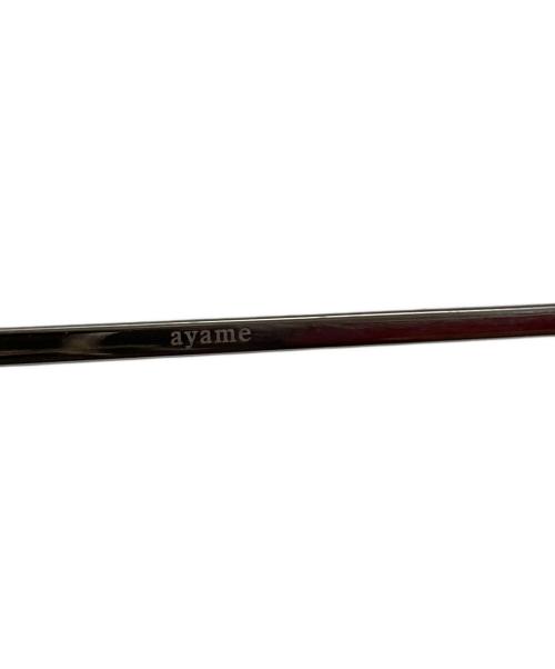 Ayame（アヤメ）Ayame (アヤメ) MANRAY/ブリッジサングラス シルバー サイズ:46-21の古着・服飾アイテム