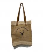 APOLISアポリス）の古着「マーケットトートバッグ」｜ベージュ