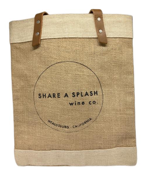 APOLIS（アポリス）APOLIS (アポリス) マーケットトートバッグ ベージュの古着・服飾アイテム