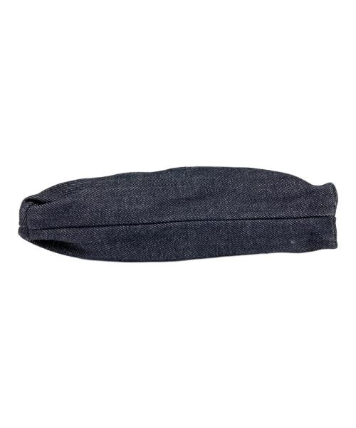 Tenjin Works（テンジンワークス）TENJIN WORKS (テンジンワークス) デニムレザー切替ハンドバッグ ベージュの古着・服飾アイテム