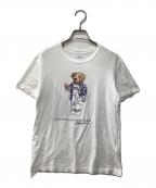 POLO RALPH LAURENポロ・ラルフローレン）の古着「プリントTシャツ」｜ホワイト