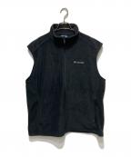 Columbiaコロンビア）の古着「フリースベスト」｜ブラック