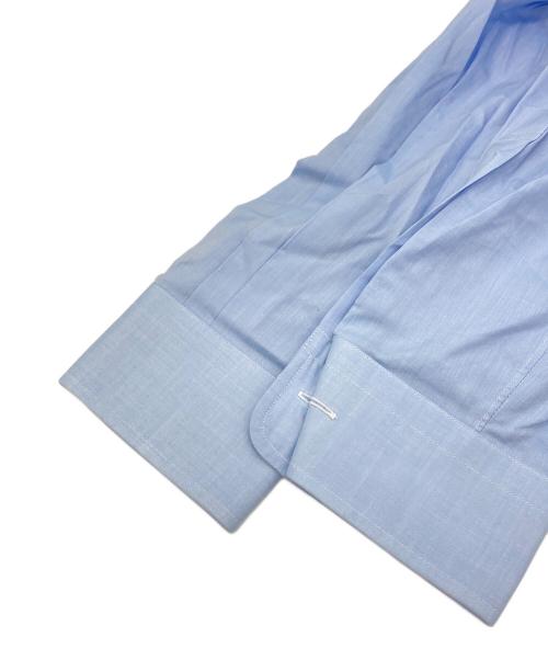 BURBERRY LONDON（バーバリーロンドン）BURBERRY LONDON (バーバリーロンドン) ロゴ刺繍ブロードシャツ ブルー サイズ:不明の古着・服飾アイテム