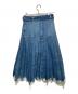 TWIN-SET (ツインセット) デニムフリンジプリーツスカート インディゴ サイズ:S：5000円