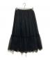 JOURNAL STANDARD relume（ジャーナルスタンダード レリューム）の古着「チュールドットフレアスカート」｜ブラック