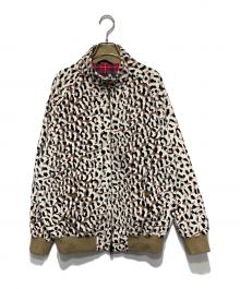 BARACUTA×WACKO MARIA（バラクータ×ワコマリア）の古着「9 Animalier Jacket/レオパード柄/ハリントンジャケット」｜ホワイト