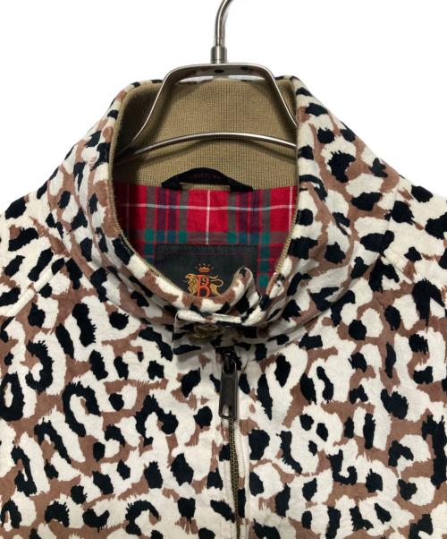 BARACUTA（バラクータ）BARACUTA (バラクータ) WACKO MARIA (ワコマリア) 9 Animalier Jacket/レオパード柄/ハリントンジャケット ホワイト サイズ:38の古着・服飾アイテム