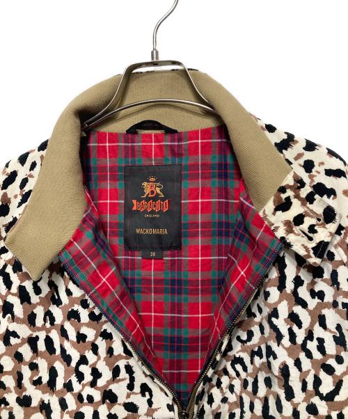 BARACUTA（バラクータ）BARACUTA (バラクータ) WACKO MARIA (ワコマリア) 9 Animalier Jacket/レオパード柄/ハリントンジャケット ホワイト サイズ:38の古着・服飾アイテム